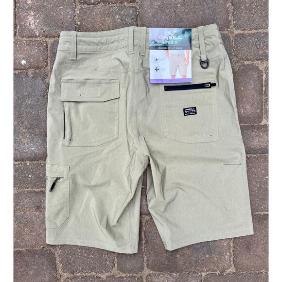 NWT 2 O'Neill Hybrid quick-dry casual athletic shorts size 30 - Picture 3 of 8